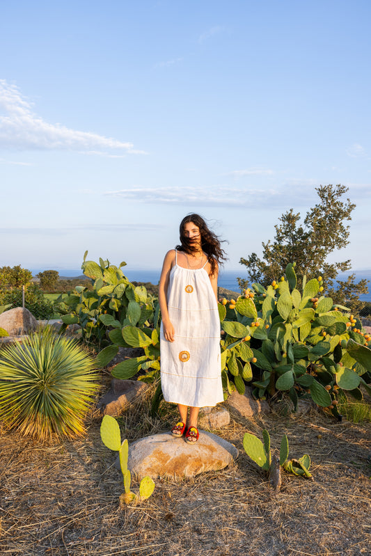 Linen sundress Solano