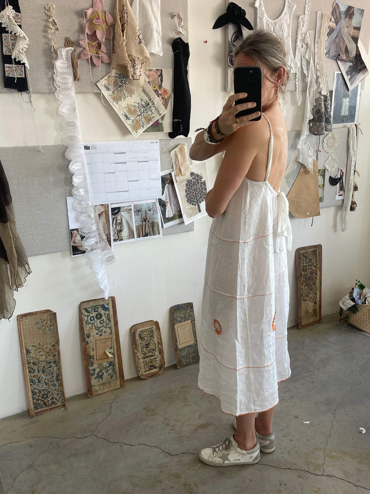 Linen sundress Solano